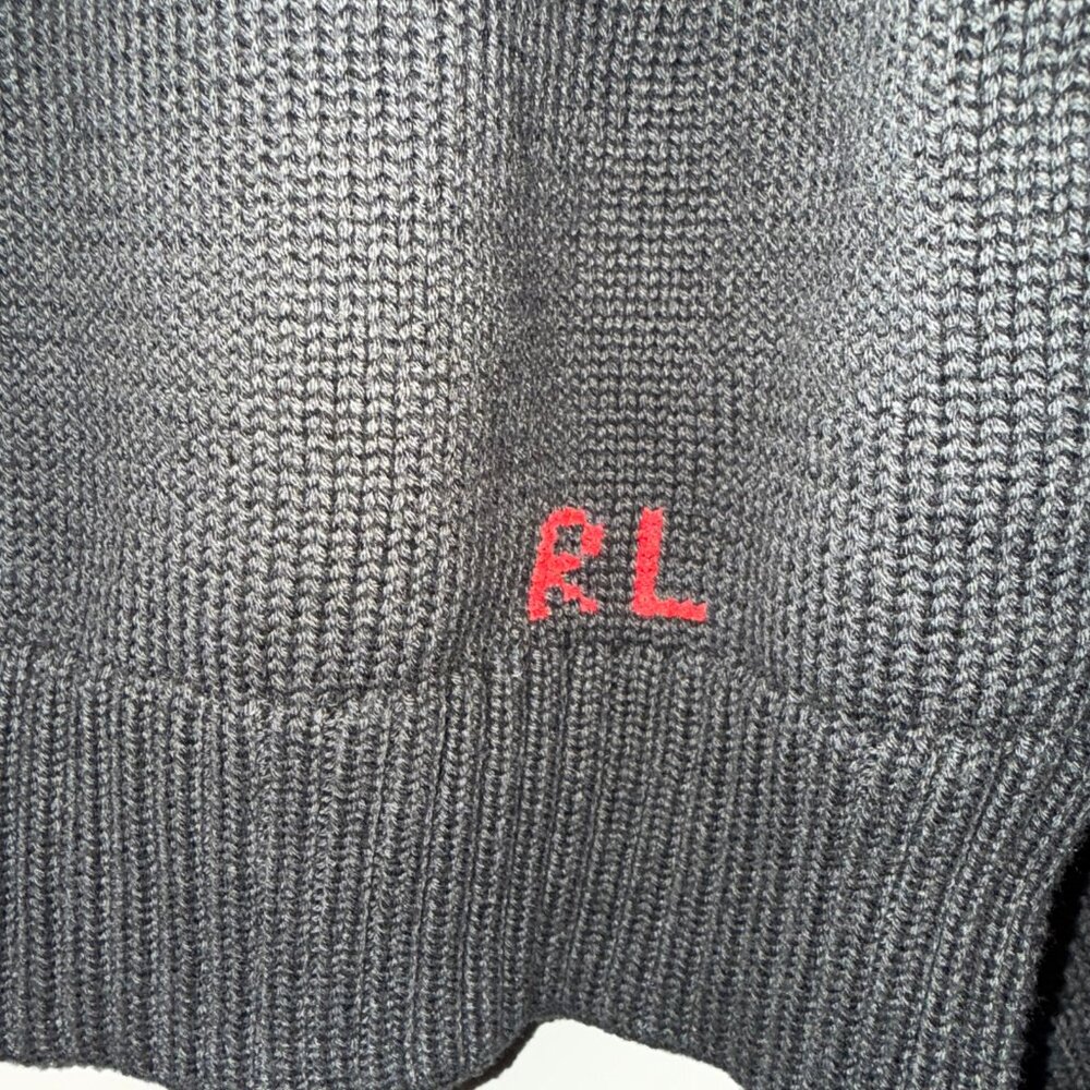 Women's Ralph Lauren Polo Ski Bear Sweater Size 2XL - Picture 5 of 6